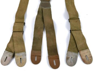 U.S.WWII suspenders, good condition , issued with M1942 jump trousers