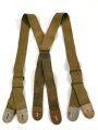 U.S.WWII suspenders, good condition , issued with M1942 jump trousers