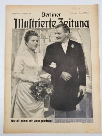 Berliner Illustrierte Zeitung, Nr. 41 vom 15. Oktober 1942 "Wie oft haben wie schon geheiratet!"