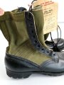 U.S.Army 1967 dated pair of tropical Combat boots , size 10N, unissued