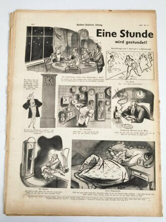 Berliner Illustrierte Zeitung, Nr. 13 vom 28. März 1940 "Das neue Messerschmitt-Kampfflugzeug"