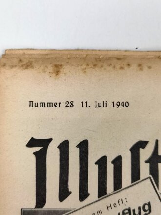 Berliner Illustrierte Zeitung, Nr. 28 vom 11. Juli 1940...