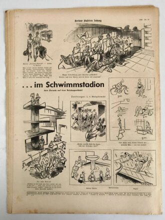 Berliner Illustrierte Zeitung, Nr. 28 vom 11. Juli 1940 "Mitten in den Vogesen"