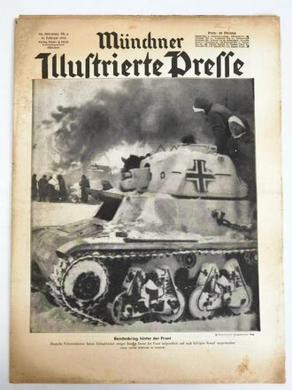 Münchner Illustrierte Presse, Nr. 6 vom 11. Februar 1943 "Bandenkrieg hinter der Front"