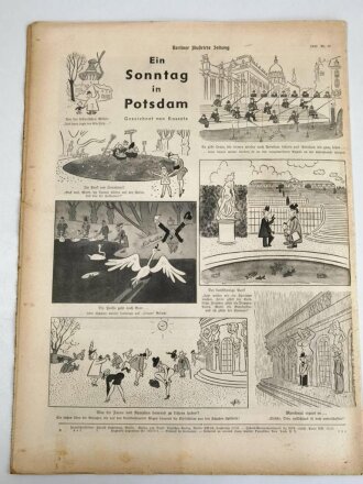 Berliner Illustrierte Zeitung, Nr. 18 vom 30. April 1940 "Rücken an Rücken mit dem Flugzeugführer..."