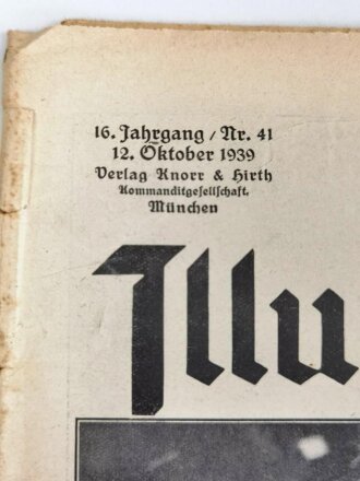 Münchner Illustrierte Presse, Nr. 41 vom 12. Oktober 1939 " Ein ganzer Kerl"