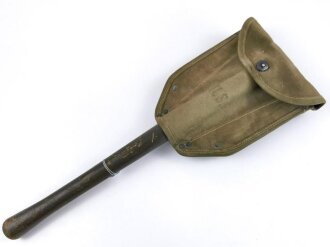 U.S.Army 1944 dated folding shovel and carrier. Good...