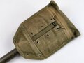 U.S.Army 1944 dated folding shovel and carrier. Good condition