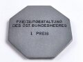 Österreich Bundesheer, nicht tragbare Plakette " BMF Landesverteidigung 1964/65" " Freizeitgestaltung des Öst. Bundesheeres 1.Preis" in zugehörigem Etui