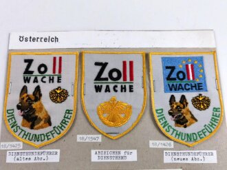 Österreich, Sammlung Effekten zum Thema Zoll, alle...