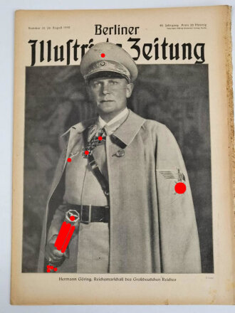 Berliner Illustrierte Zeitung, Nr. 35 vom 29. August 1940 " Hermann Göring, Reichsmarschall des Großdeutschen Reiches"