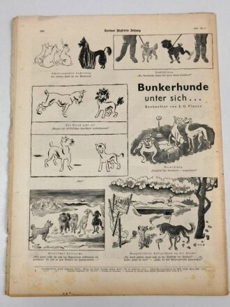 Berliner Illustrierte Zeitung, Nr. 9 vom 29. Februar 1940 "Mit Pistole, Handgranate, Flammenwerfer... "