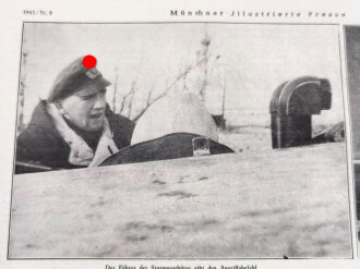 Münchner Illustrierte Presse, Nr. 8 vom 25. Febuar 1943 "Vorstoß bei 30 Grad unter Null"