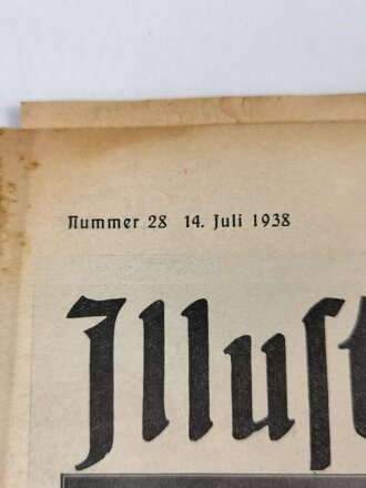 Berliner Illustrierte Zeitung, Nr. 28 vom 14. Juli 1938 "Die erste Aufnahme der Familie Göring"