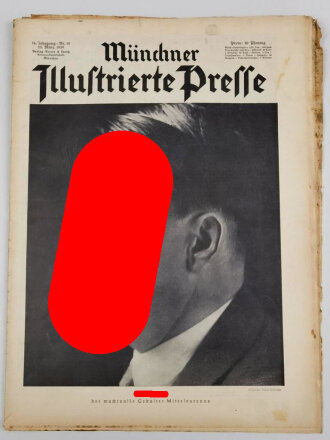 Münchner Illustrierte Presse, Nr.12 vom 23. März 1939 "Adolf Hitler, der machtvolle Gestalter Mitteleuropas"