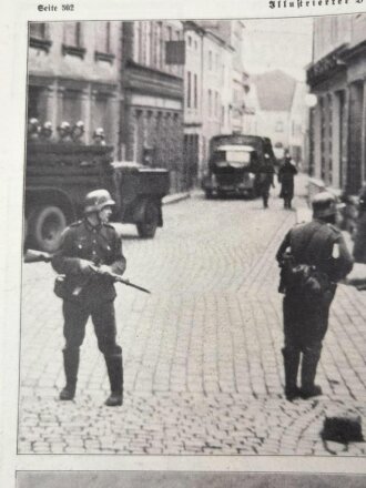 Illustrierter Beobachter, Nr. 21 vom 23. Mai 1940 "Der Oberste Befehlshaber zeichnet Stoßtruppenführer eines Fallschirmjägerregiments mit dem Ritterkreuz des Eisernen Kreuzes aus."