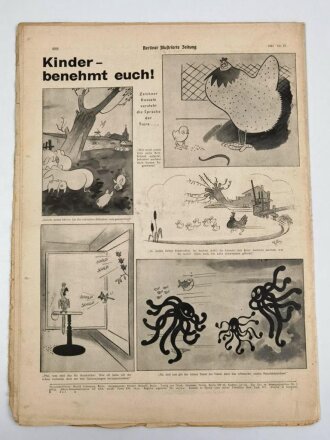 Berliner Illustrierte Zeitung, Nr. 25 vom 19.Juni 1941 "Neun Tage lang abgeschnitten!"