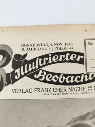 Illustrierter Beobachter, Nr.44 vom 4.November 1943...