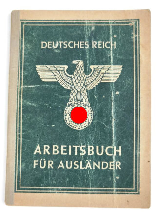 Arbeitsbuch für Ausländer einer Frau aus den...