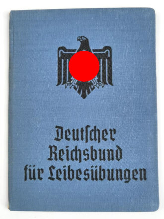 Deutscher Reichsbund für Leibesübungen, Ausweis blanko