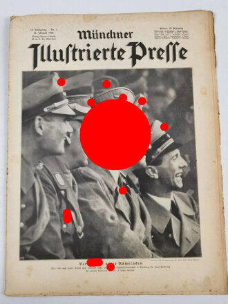 Münchner Illustrierte Presse, Nr.4 vom 27.Januar 1938 "Der Führer unter Kameraden"