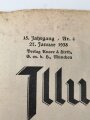 Münchner Illustrierte Presse, Nr.4 vom 27.Januar 1938 "Der Führer unter Kameraden"