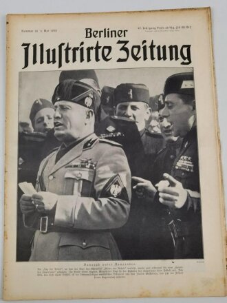 Berliner Illustrierte Zeitung, Nr.18 vom 5.Mai 1938 "Kamerad unter Kameraden"