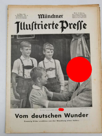 Münchner Illustrierte Presse, Nr.13 vom 26.März 1936 "Vom deutschen Wunder"