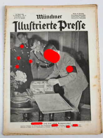 Münchner Illustrierte Presse, Nr.18 vom 30.April 1936 "Adolf Hitler und sein alter Kompaniechef"