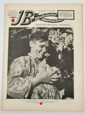 Illustrierter Beobachter, Nr. 26 vom 26. Juni 1941 "Und zu den Früchten des Sieges noch Apfelsinen"