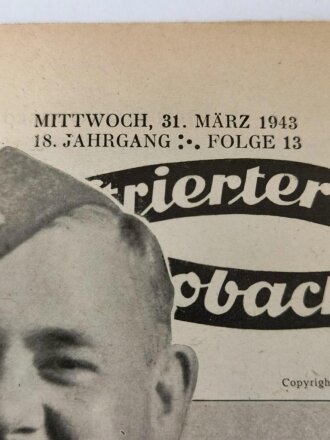 Illustrierter Beobachter, Nr. 13 vom 31.März 1943...