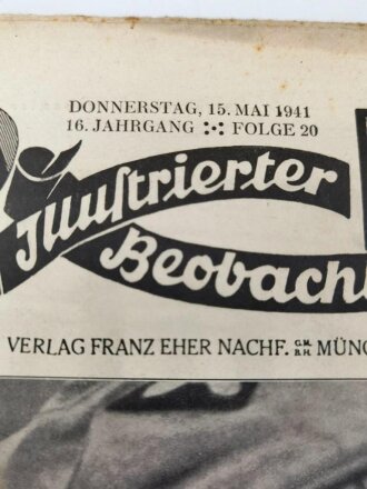 Illustrierter Beobachter, Nr, 20 vom 15. Mai 1941...