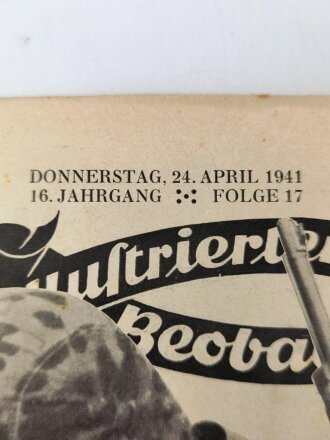 Illustrierter Beobachter, Nr, 17 vom 24. April 1941...