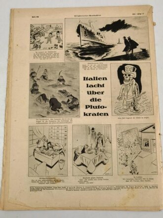 Illustrierter Beobachter, Nr, 17 vom 24. April 1941 "Das werden wir gleich haben - und dann geht`s wieder weiter!"