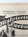 Illustrierter Beobachter Nr,28 vom 11.Juli 1940 "Von 8-9 Uhr: Frontstunde"