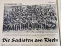 Illustrierter Beobachter Sondernummer, "Frankreichs Schuld", datiert 1940