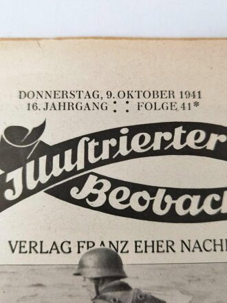 Illustrierter Beobachter, Nr.41 vom 9.Oktober 1941...