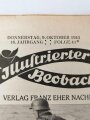 Illustrierter Beobachter, Nr.41 vom 9.Oktober 1941 "Ein kühner Handstreich: die Eroberung des Insel Ösel"