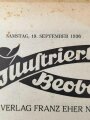 Illustrierter Beobachter, Sonder Ausgabe vom 19.September 1936 "Reichsparteitag der Ehre"