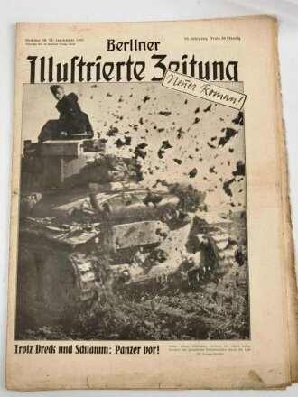 Berliner Illustrierte Zeitung Nr.39 vom 25.September 1941...