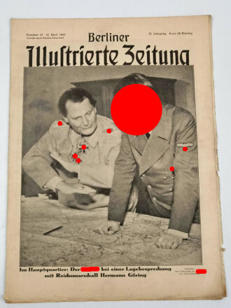Berliner Illustrierte Zeitung Nr.15 vom 15.April 1943...