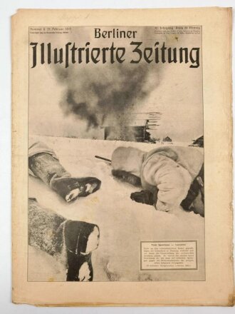 Berliner Illustrierte Zeitung Nr.8 vom 25.Februar 1943...