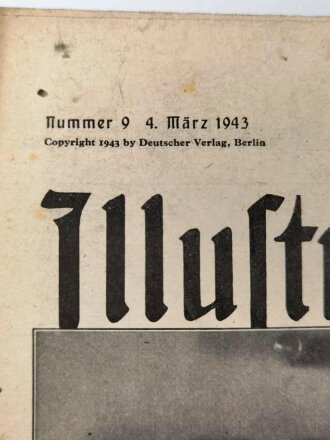 Berliner Illustrierte  Zeitung Nr 9 vom 4.März 1943...
