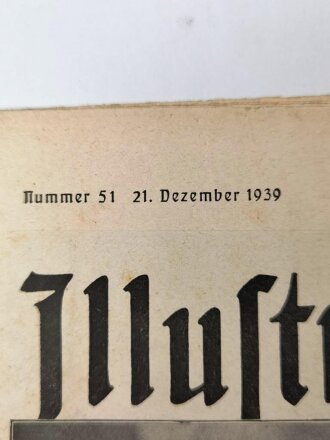Berliner Illustrierte  Zeitung Nr 51 vom 21.Dezember 1939...