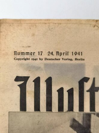 Berliner Illustrierte  Zeitung Nr.17 vom 24.April 1941...