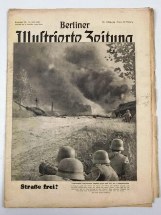 Berliner Illustrierte  Zeitung Nr.29 vom 17.Juli 1941...