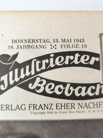 Illustrierter Beobachter, Nr. 19 vom 13.Mai 1943...