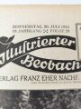 Illustrierter Beobachter  Nr. 29 vom  20.Juli 1944 "Der Luftspäher sichert"