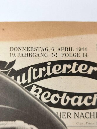 Illustrierter Beobachter  Nr. 14 vom 6.April 1944...