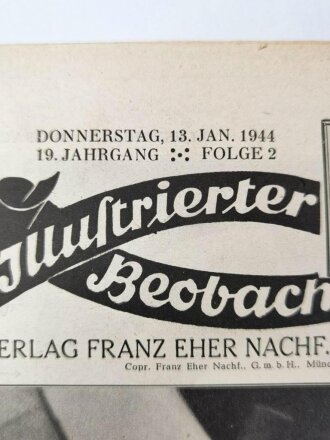 Illustrierter Beobachter Nr. 2 vom 13.Januar 1944...